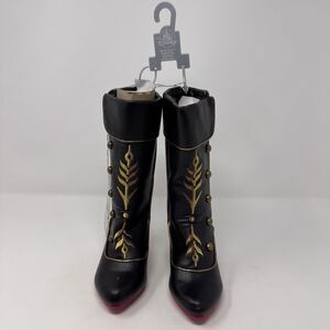 Disney Frozen Princess Anna Costume Cosplay Boots Shoes Girl’s Size 7/8 Dress Up